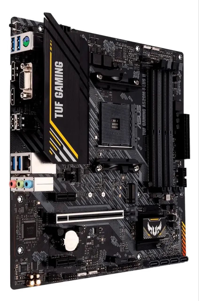 Placa Mãe Asus Tuf Gaming A520m - Plus II - Foto 3