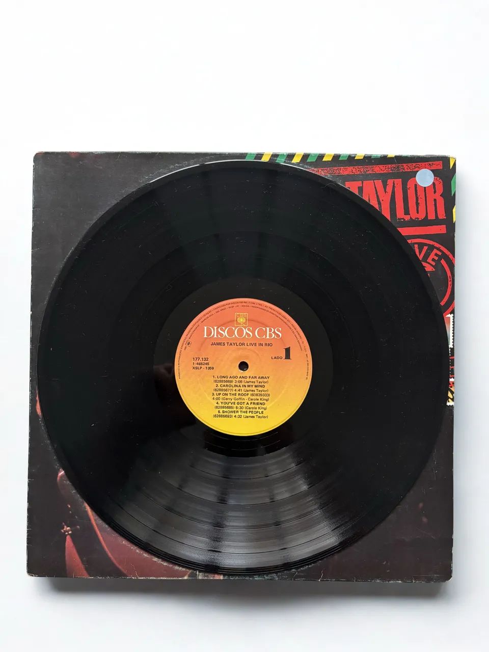Lp James Taylor Live In Rio - Foto 3