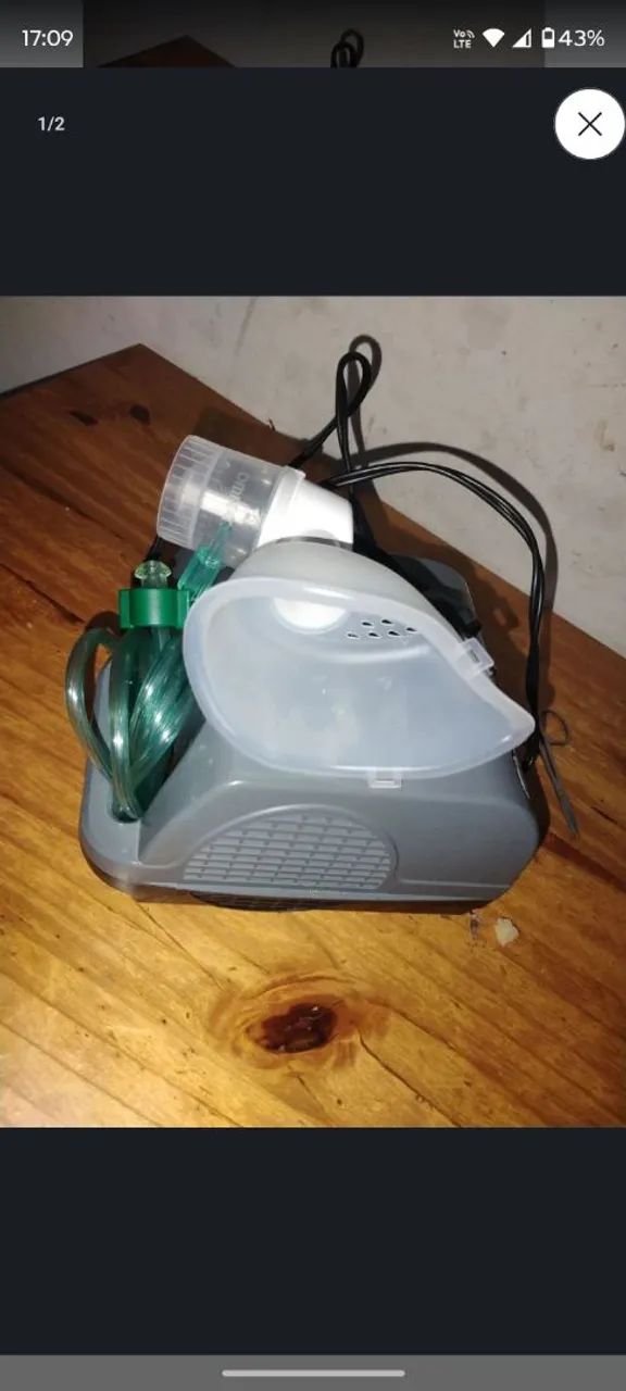 Inalador funcionando barato 