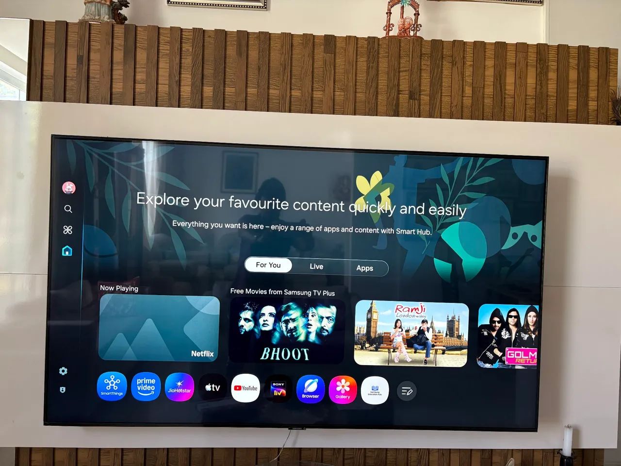 Samsung 55? Crystal UHD 4K Smart TV - Foto 2