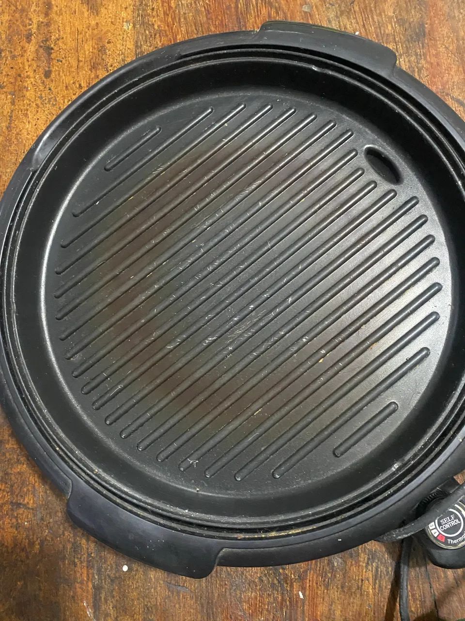 Grill elétrica redonda 