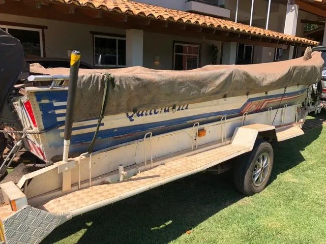 Barco de pesca completo com motor Yamaha + reboque - Foto 4