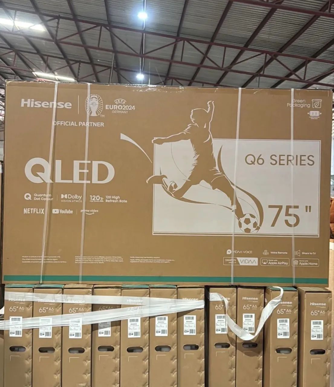 Smart TV HISENSE QLED 75 Lacrada  - Foto 5