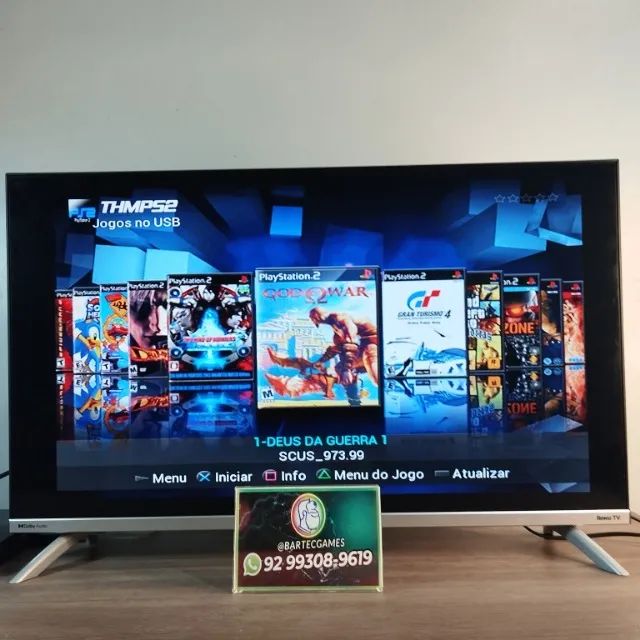 Ps2 tunado com muitos jogos  - Foto 2