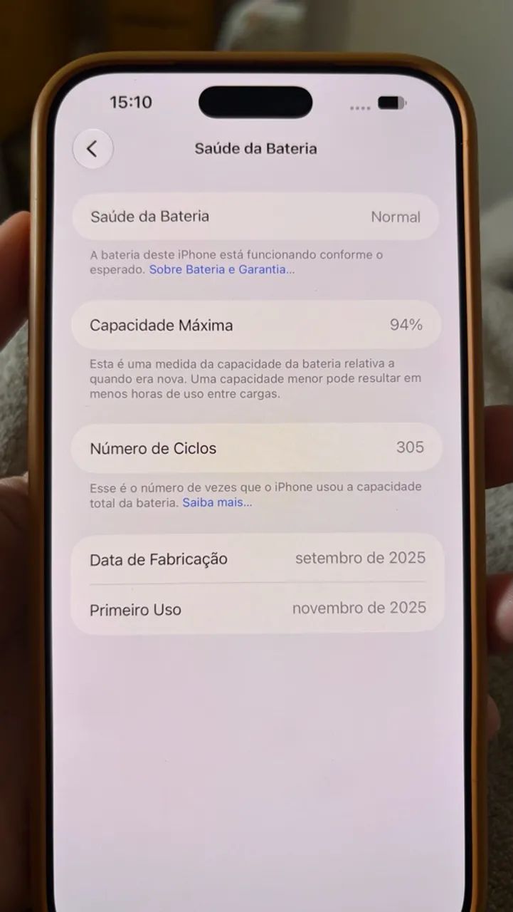 iPhone 17 pro max laranja 512GB - Foto 5
