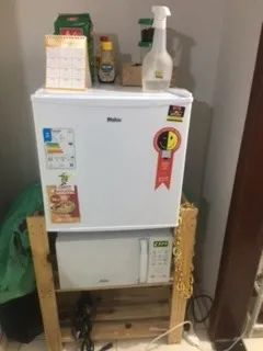 FRIGO BAR E MICROONDAS  *