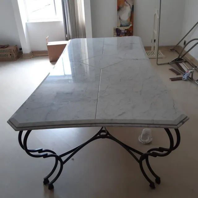 Mesa de mármore 12 lugares - Foto 2