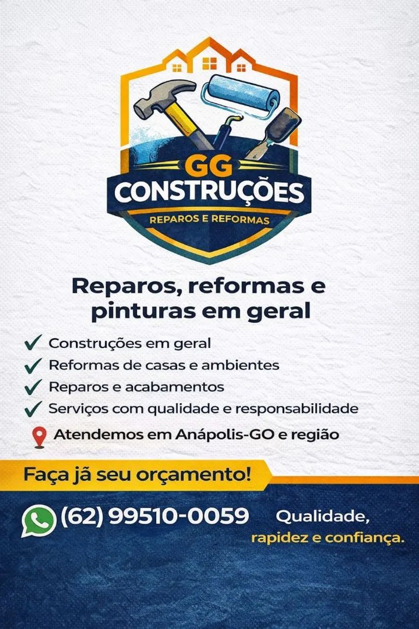 Construções, Reparos, Reformas e Pinturas em Geral