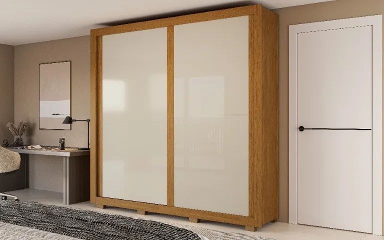 Guarda Roupa Nicole 2 Portas, 100% MDF - ACP - Foto 2