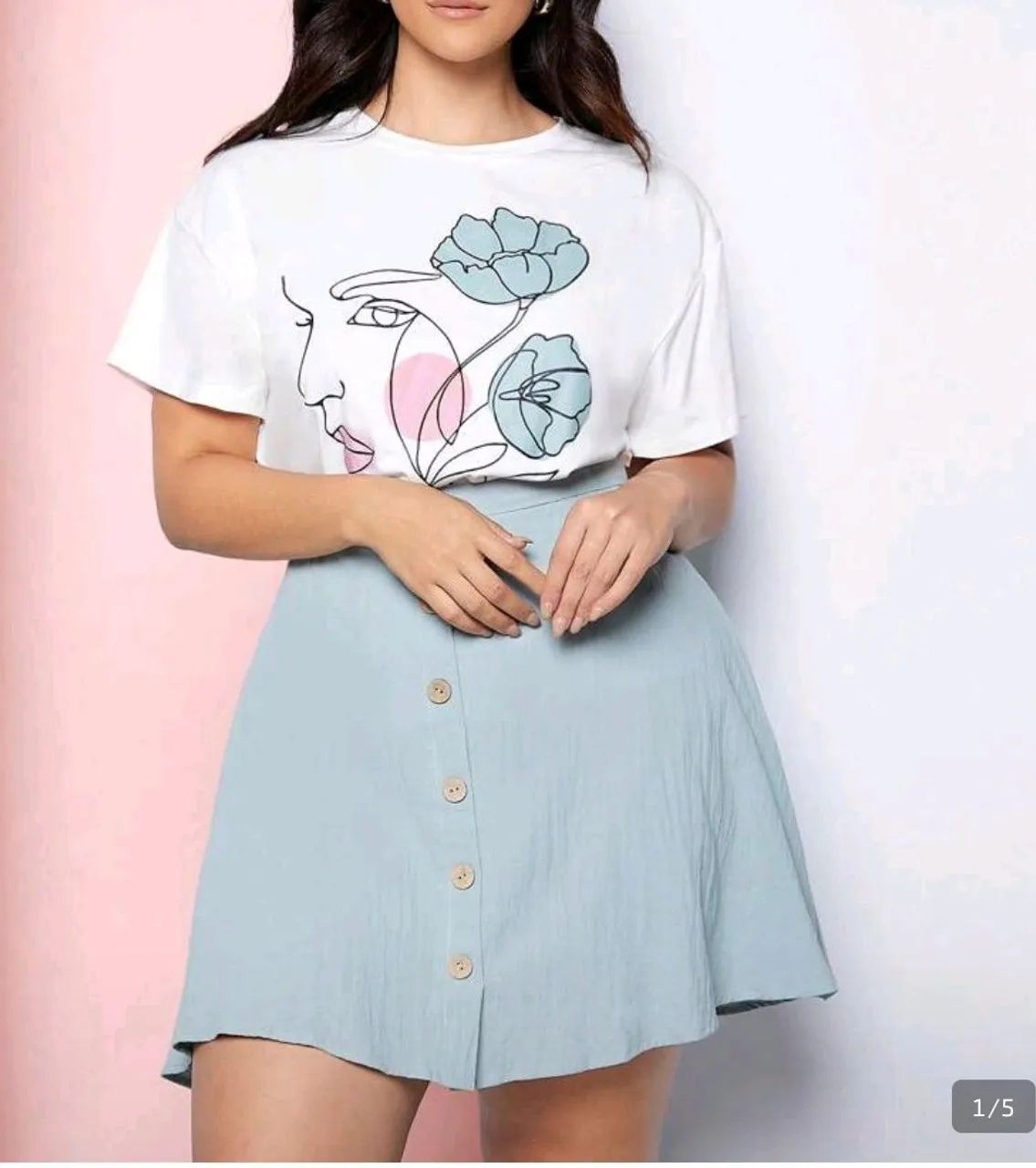 Conjunto feminino Shein plus  - Foto 2