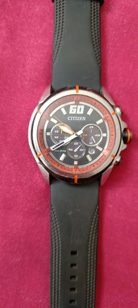 Relógio Citizen Chronograph Eco-Drive CA4105-02E - Foto 2