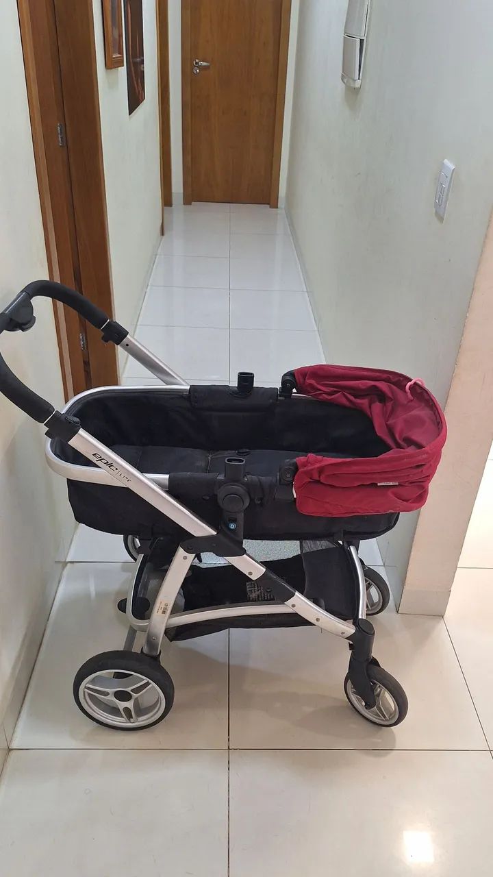 Carrinho de Bebê Travel System com Bebê Conforto Infanti Epic Lite - Foto 4