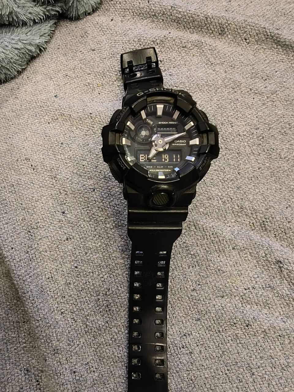 Relógio G-SHOCK GA-700 preto - Foto 2