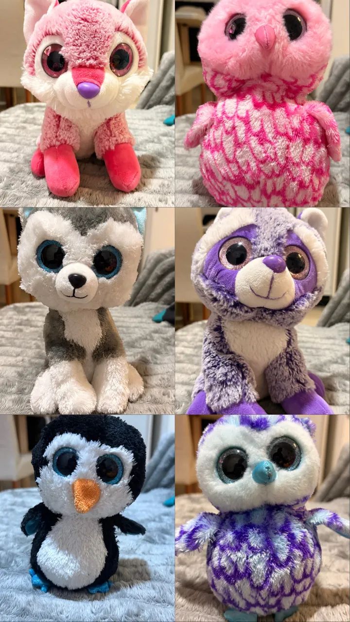 Urso de pelúcia colecionáveis 