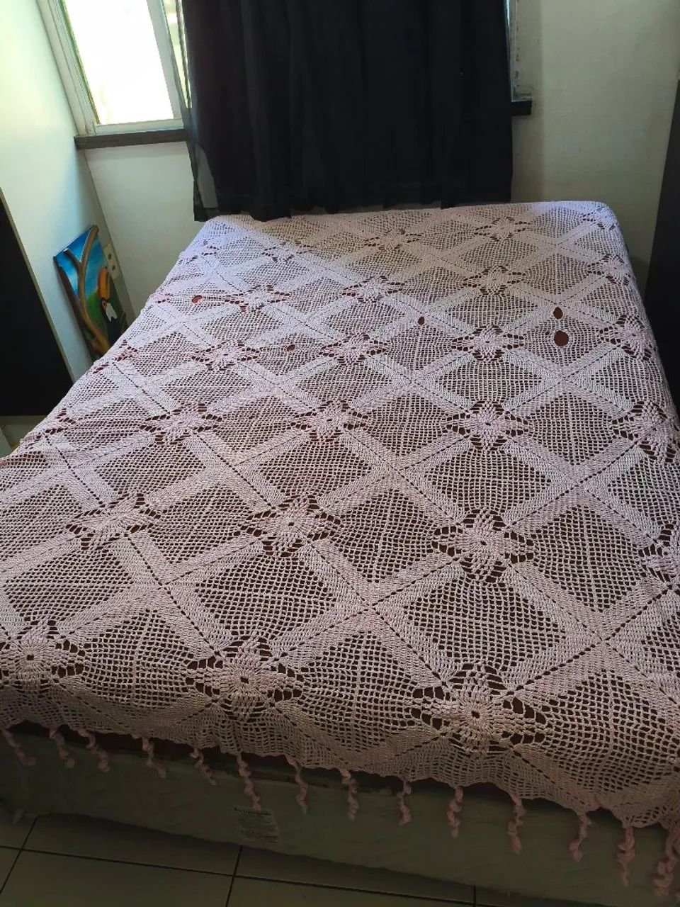 Colchas de crochê
