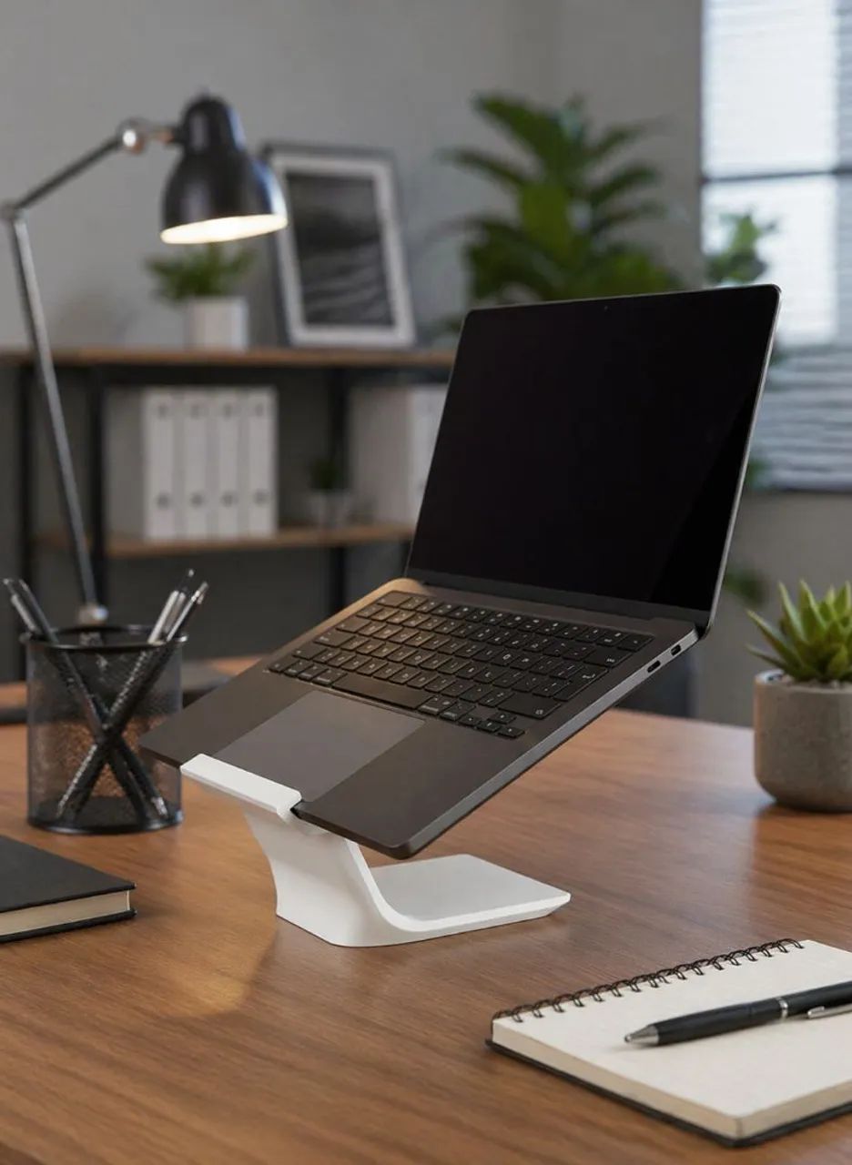 Base Suporte para Notebook | Macbook expositor leve ergonômico - Foto 2
