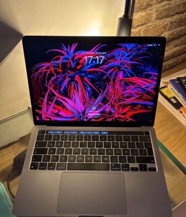 macbook pro m1 2020 256gb 8gb saúde 83% silver - Notebooks