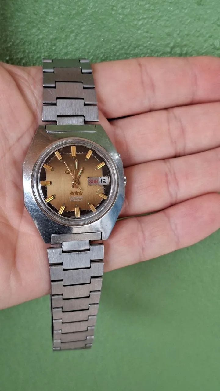 2 Relógios Orient 3 estrelas automático vintage