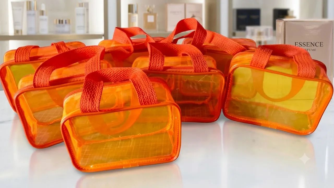 Kit de 5 bolsas cristal 