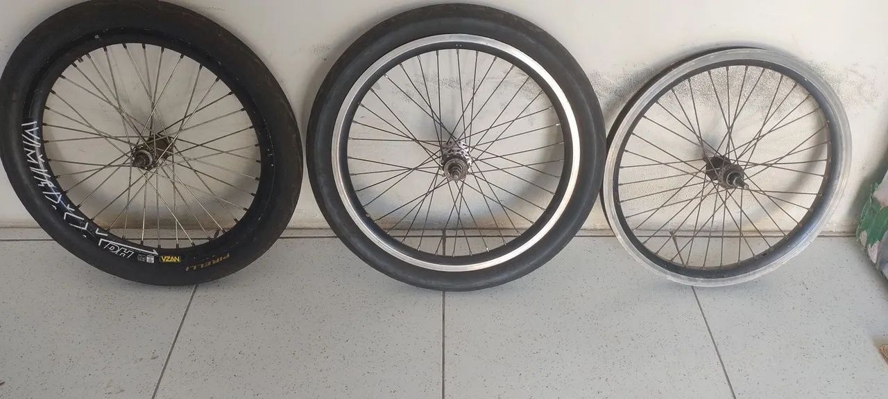 Roda completa aro 20 em bom estado  - Foto 3
