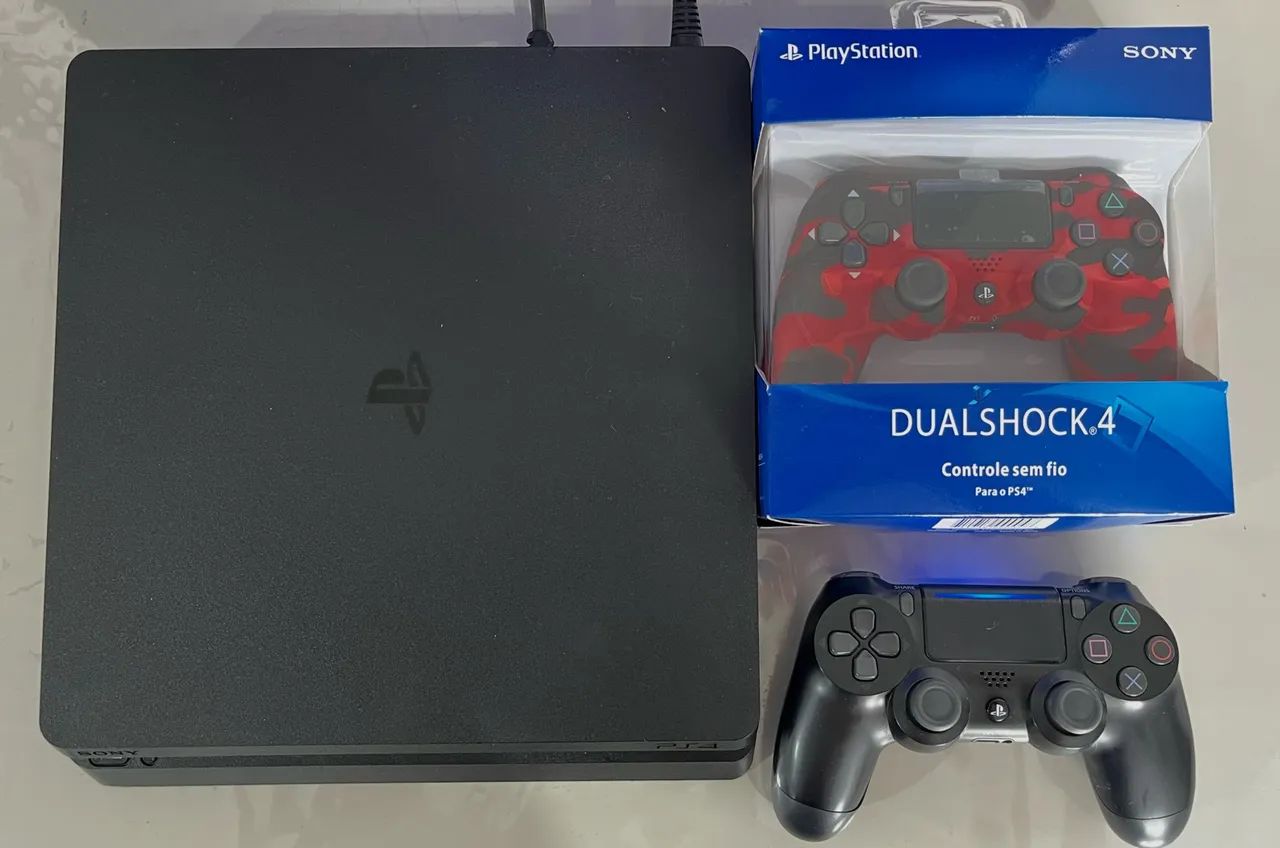 Ps4 Slim Desbloqueado 1 Terabyte  - Foto 5