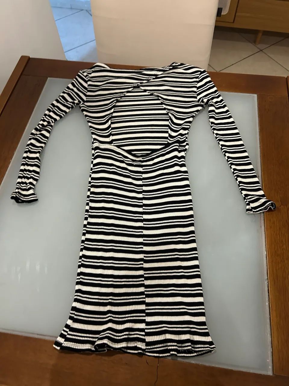 vestido listrado - Foto 3