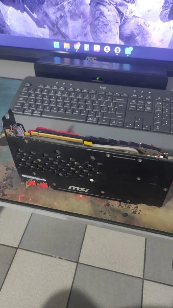 Placa de vídeo GeForce GTX 1070 8gb - Foto 2