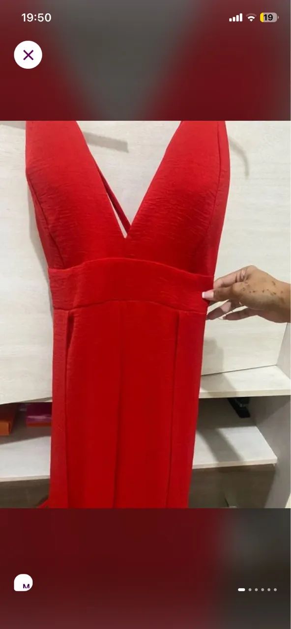 Macacão vermelho  - Foto 2