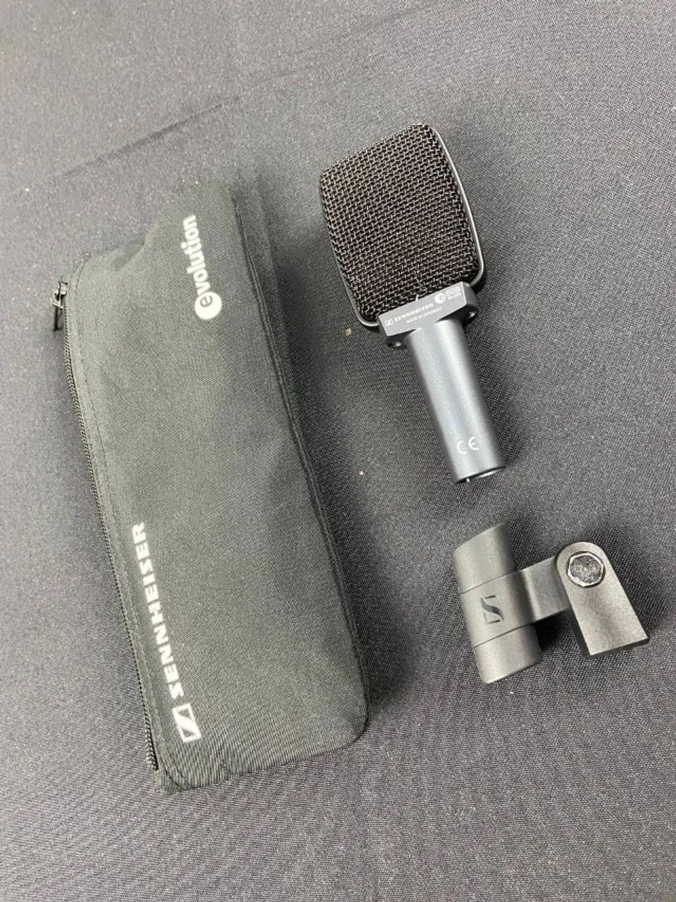 Sennheiser e609 Silver - Microfone Profissional para Amplificador