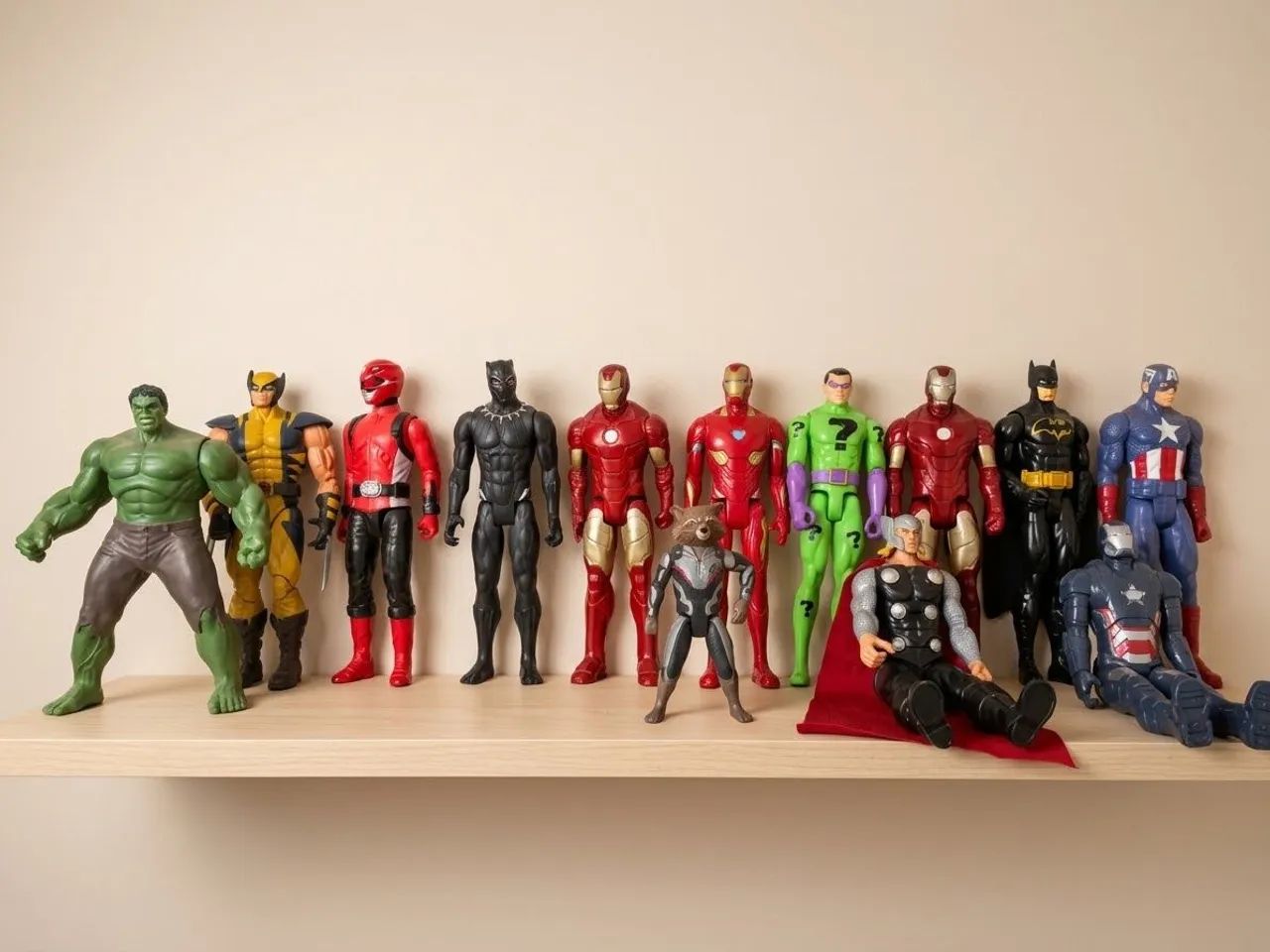BONECOS ORIGINAL MARVEL 
