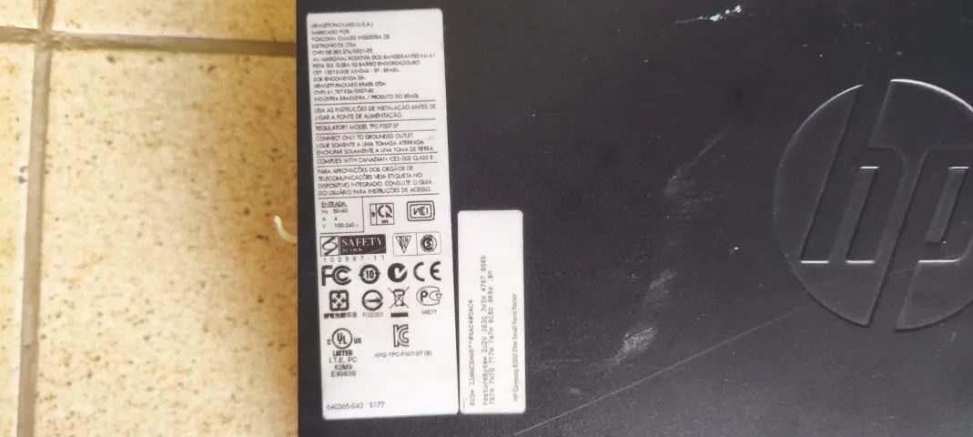 computador hp compaq 8200 elite small - Foto 3