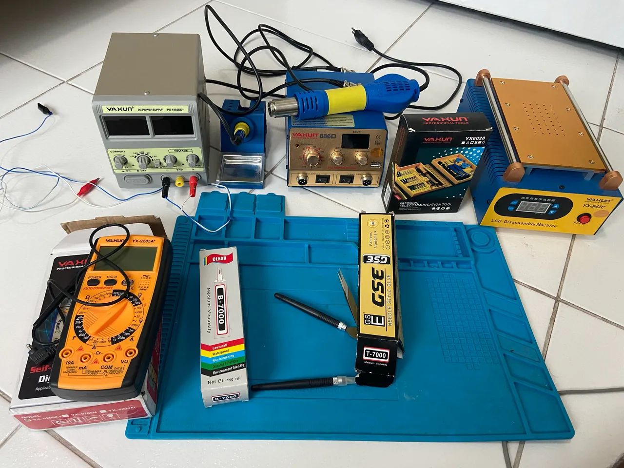 Kit de ferramentas para celular 