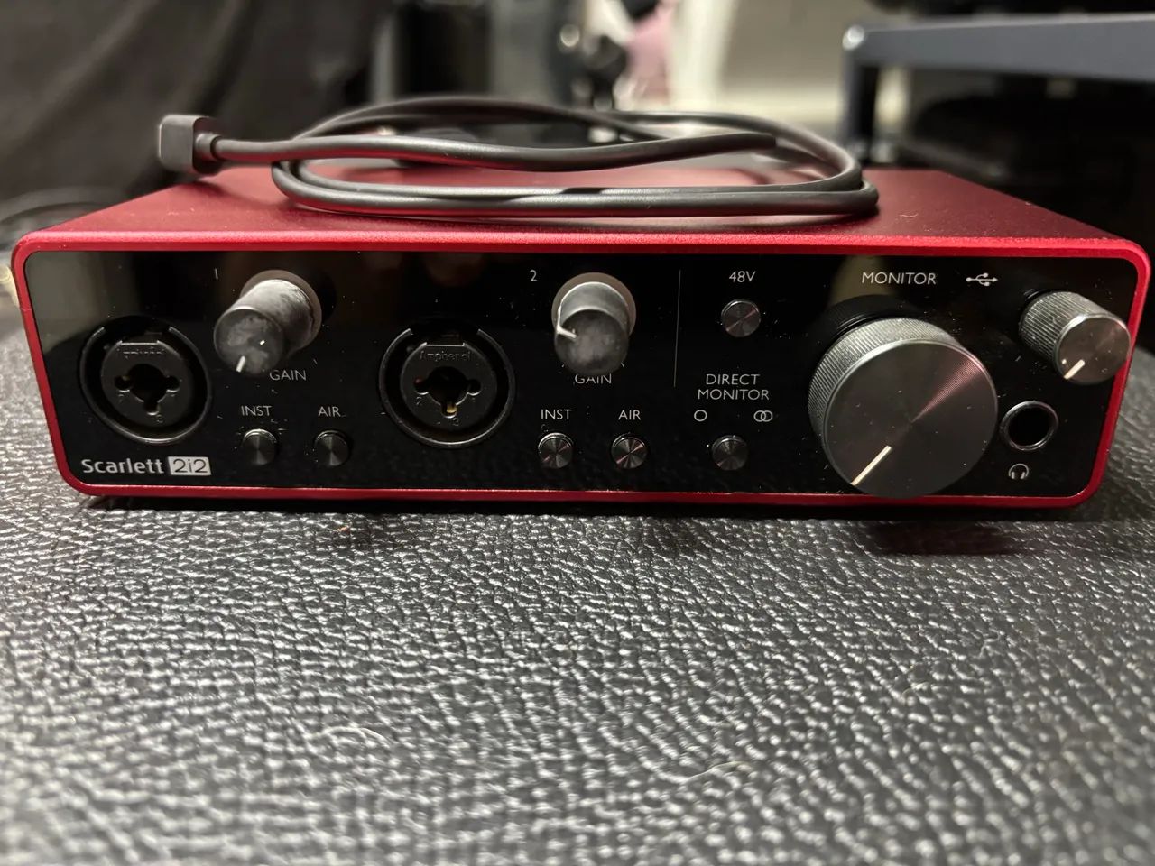 Interface Focusrite Scarlett 2i2 3a Geração