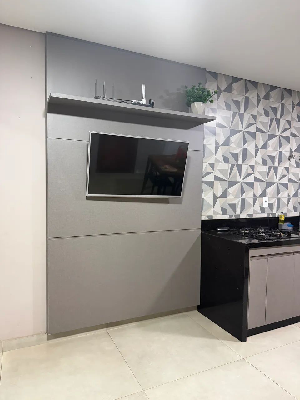 Painel de TV em MDF - Foto 5