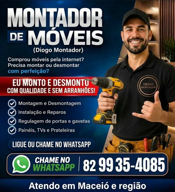 Montador de Móveis Profissional em Maceió e região