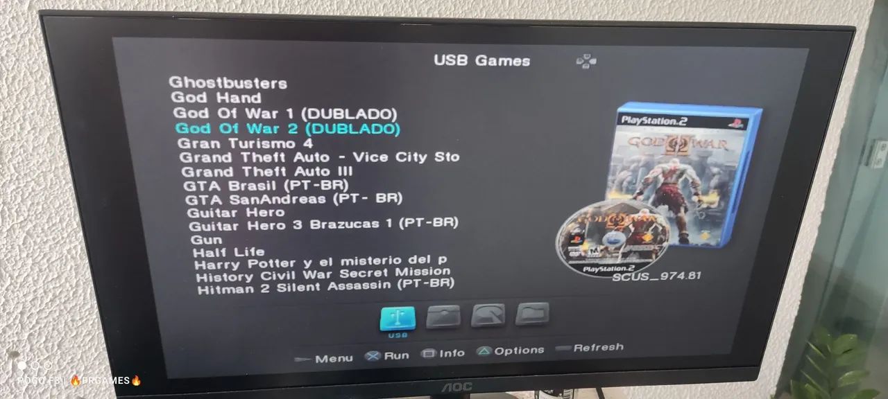 PS2 lotado de jogos no HD  - Foto 3