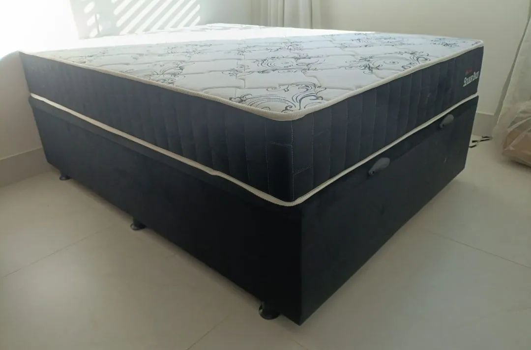 Cama box baú state Black  - Foto 2