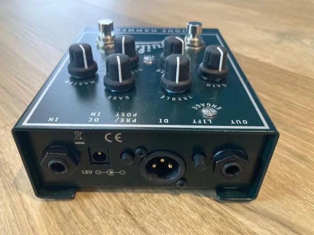 ベース aguilar Tone Hammer Preamp Aguilar Tone Hammer Preamp - Pré-amp/DI para Baixo (Pedal