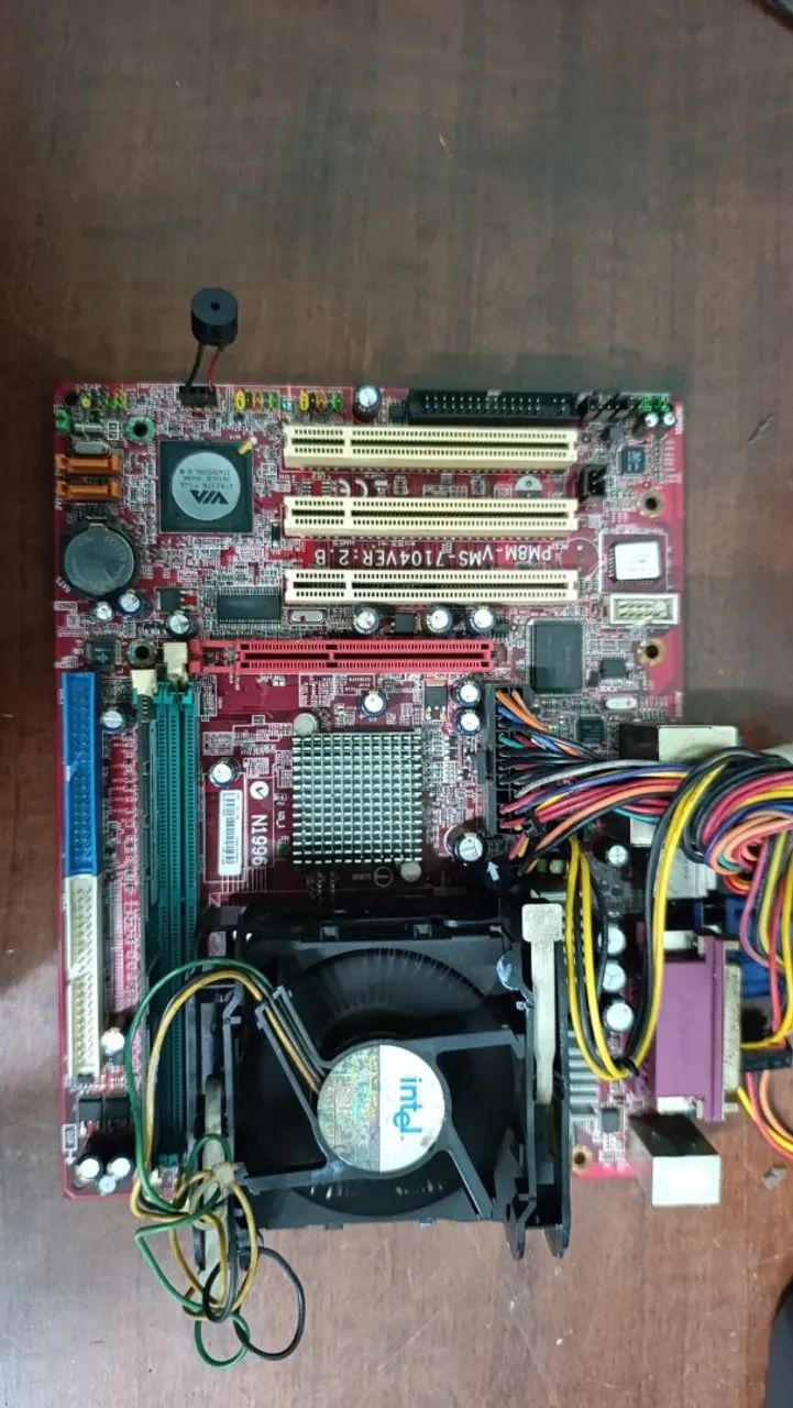 Kit placa mãe antigo 1 - Foto 3