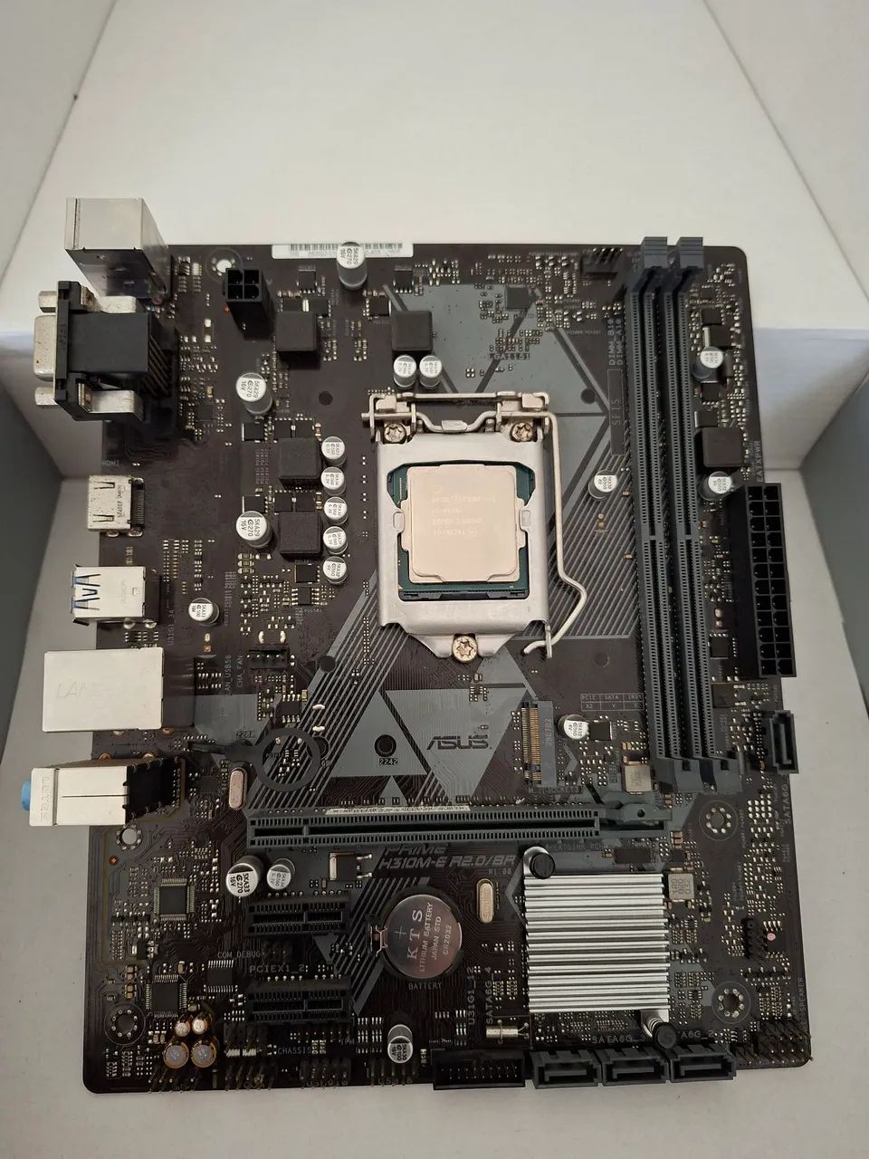 Kit Processador Intel Core i5-9400F + Placa mãe H310M-E - Foto 2