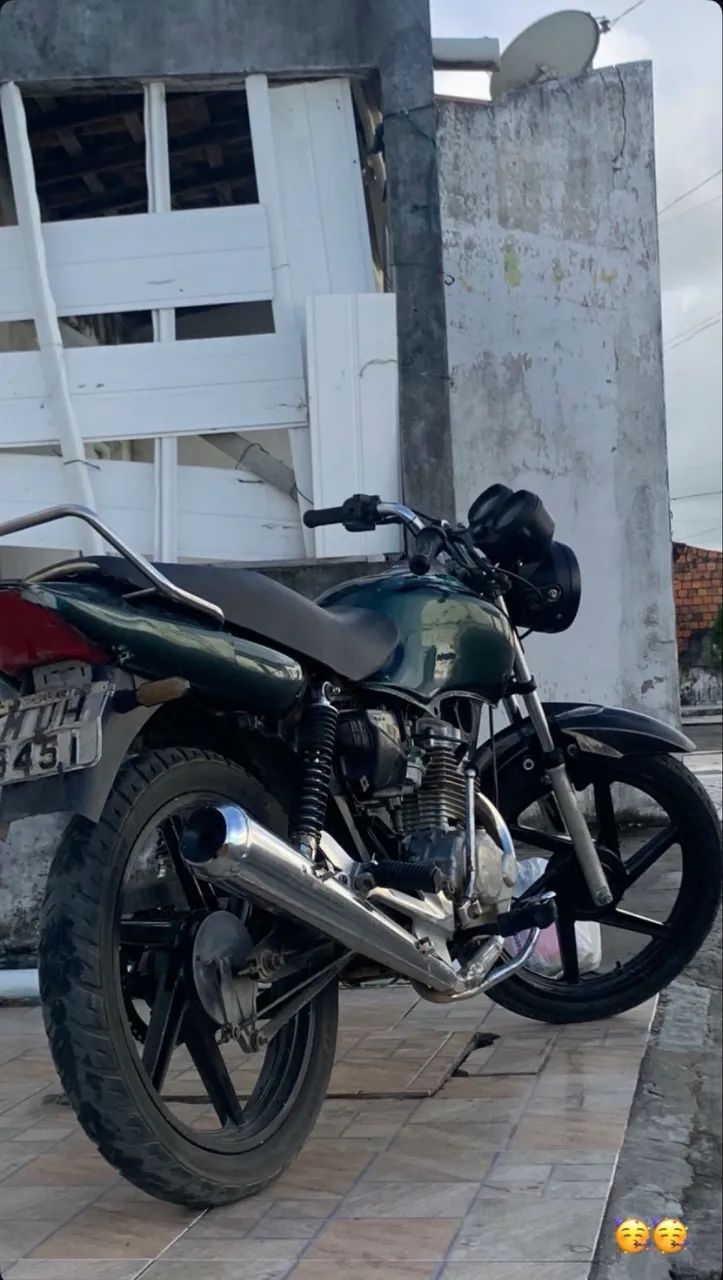 Vendo ou troco em outra moto sem multa com dois documentos  - Foto 2