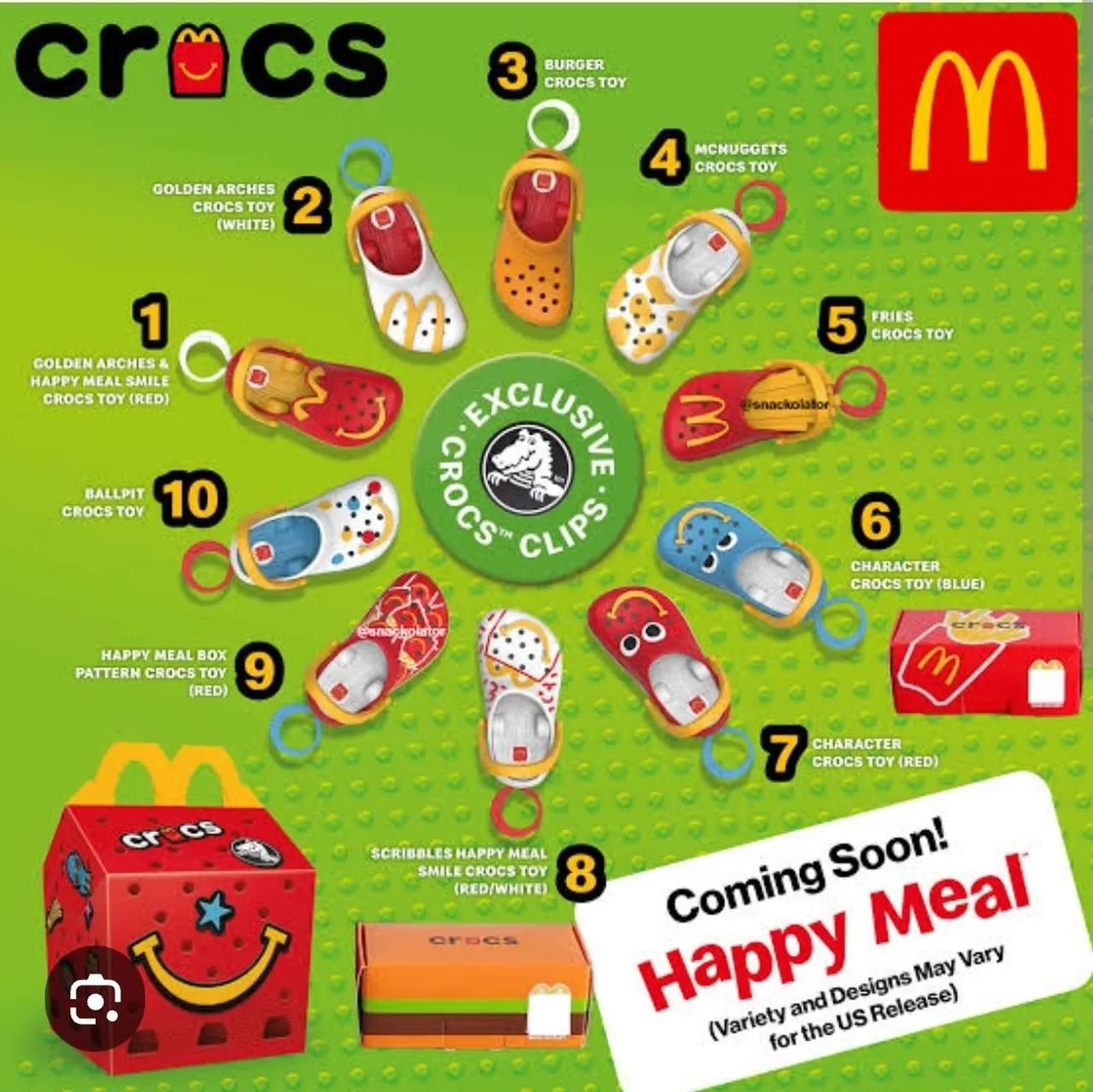 Crocs Clip McDonald's 2026 - Foto 2