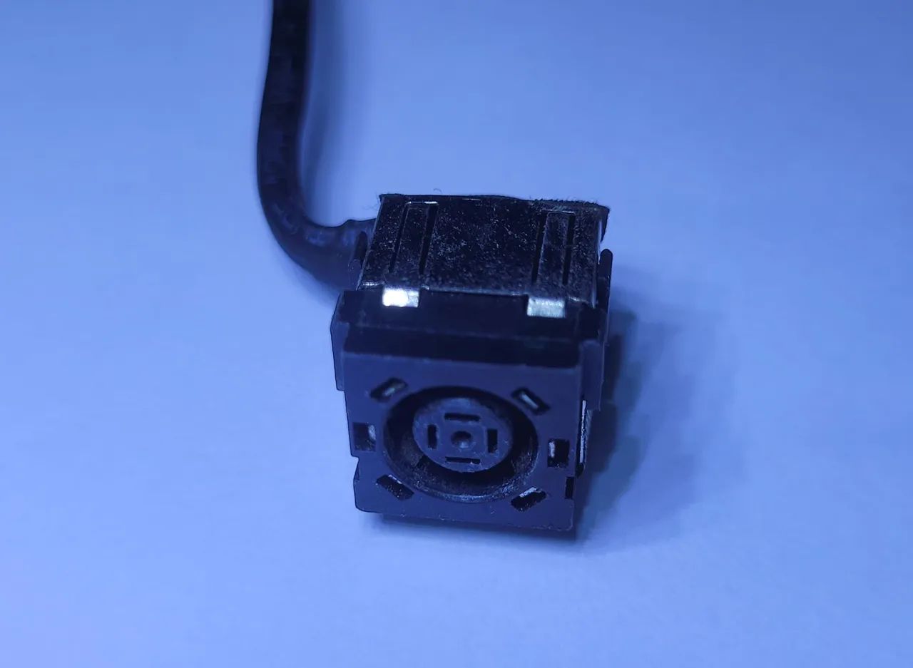 Conector power original notebook dell 14 3421 5421 2620 - Foto 3