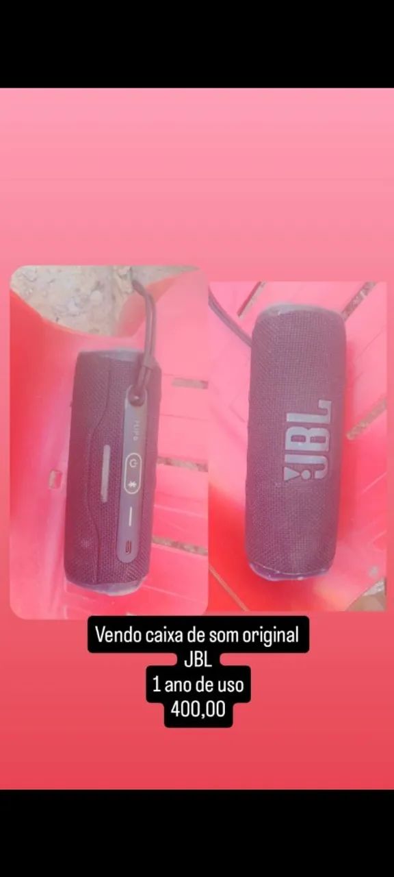 Caixinha de som semi nova