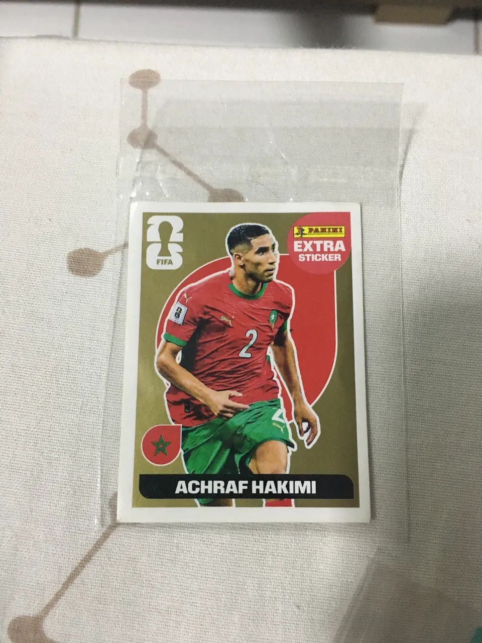Extra Sticker hakimi ouro