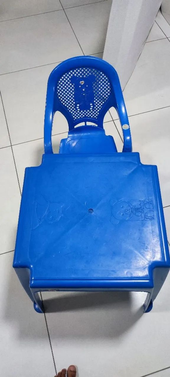 Mesa de plástico infantil 