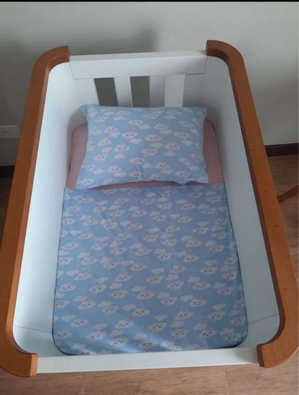 Vendo berço 3 em 1 - Mini Berço, Berço e Mini Cama - Foto 3
