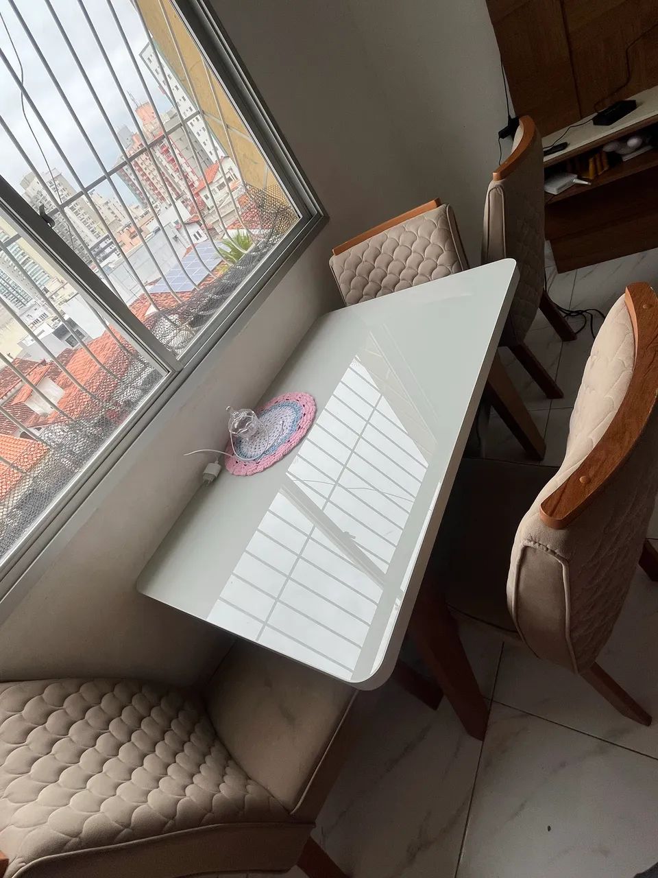 MESA DANÚBIO 4 LUGARES MUITO BEM CONSERVADA  - Foto 4