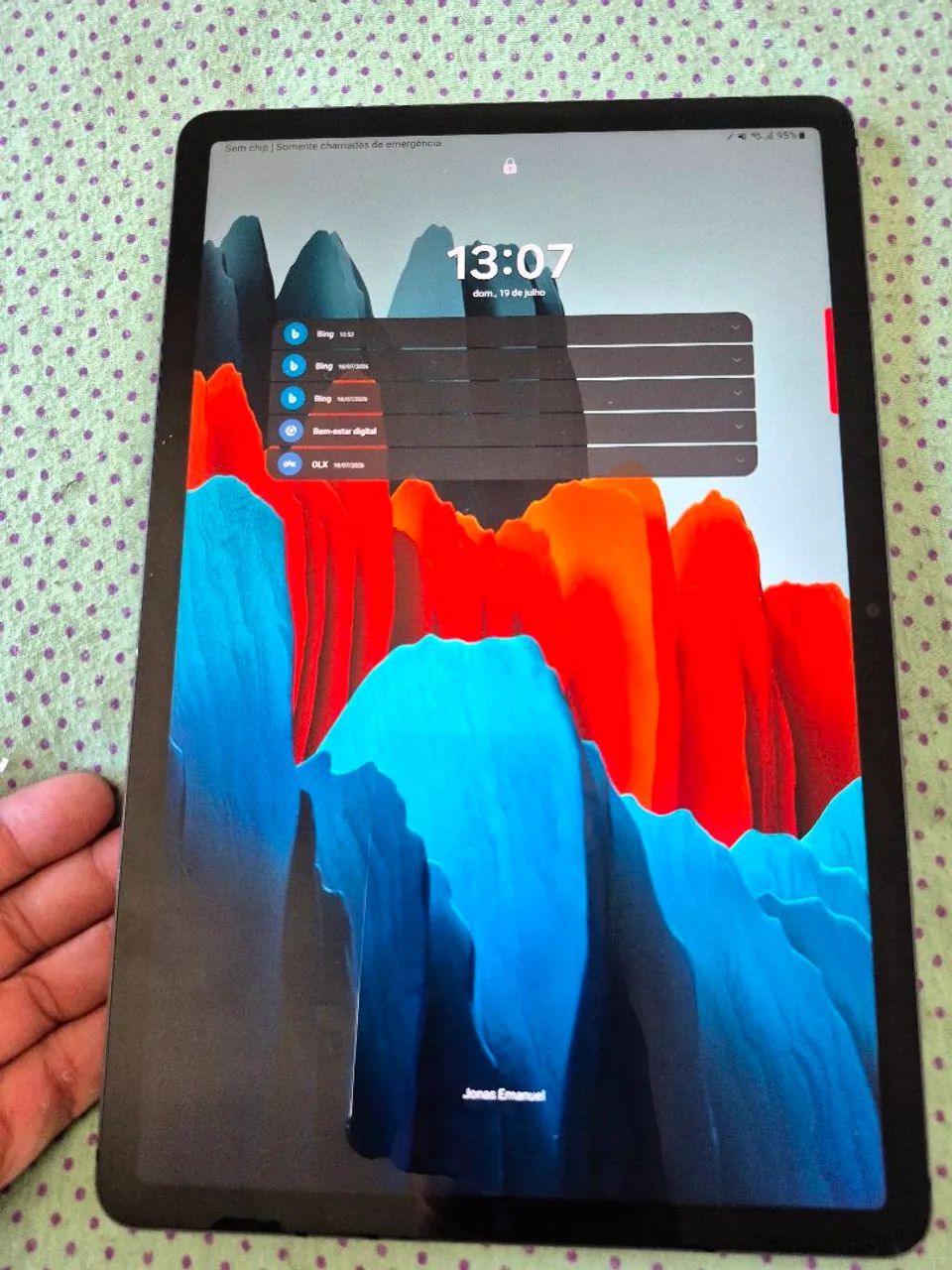 Samsung galaxy tab s7  (só envio para dentro de minha cidade) - Foto 3
