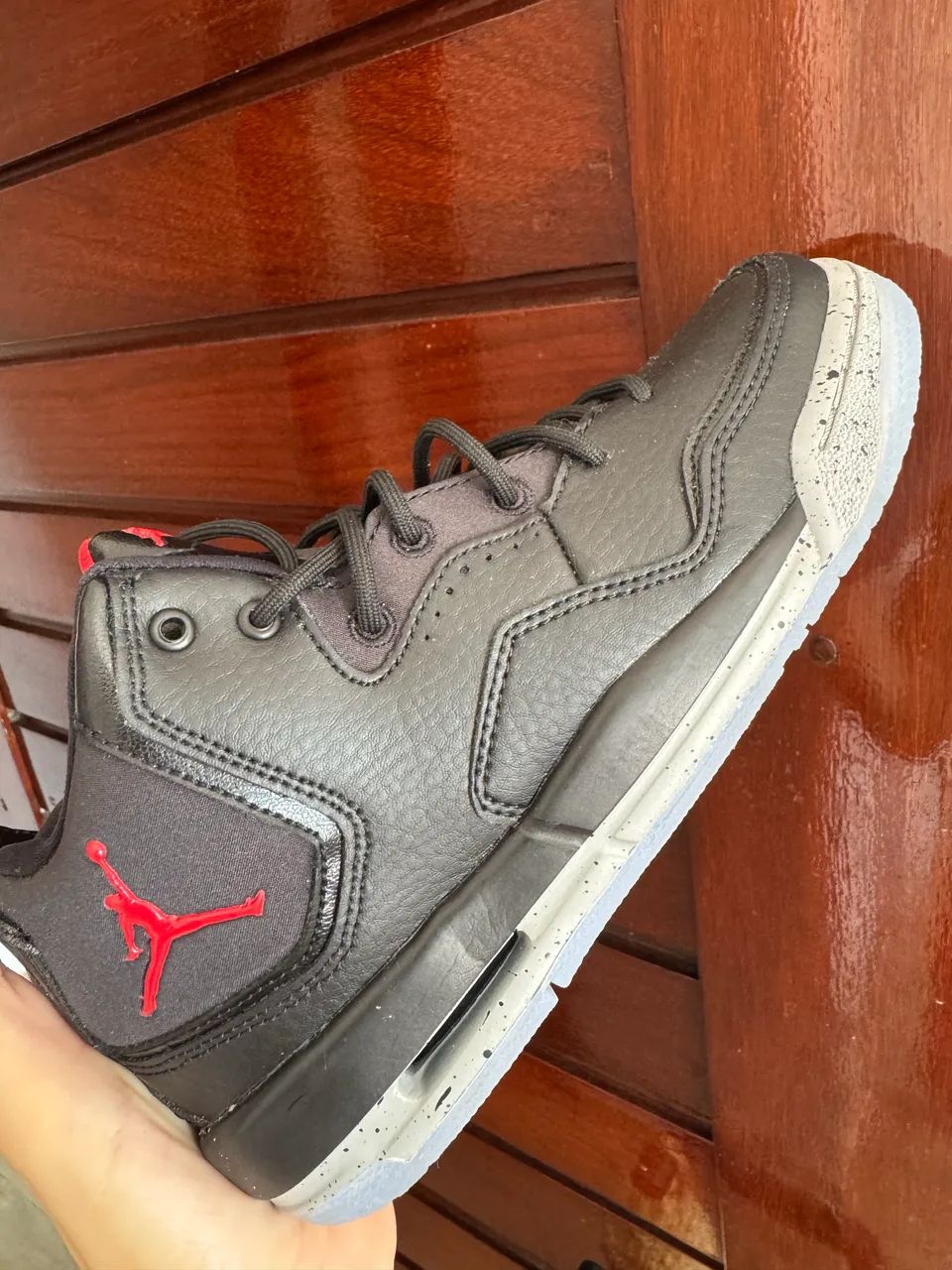 Tênis original NIKE air jordan número 35 preto